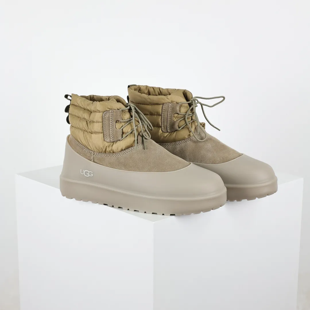Pick up locally 💰780 Core recommendation Good price Platform foreign trade exclusive quality Men's and women's shoes UGG Mini Lace-Up Weather dual-purpose detachable winter neutral snow boots 1120849 High-end foreign trade mixed M Overseas shopping purchasing exclusive for high-end retail Combination midsole is lightweight and non-slip Real sheep fur integrated Size: 35 36 37 38 39 40 41 42 43 44 45 46